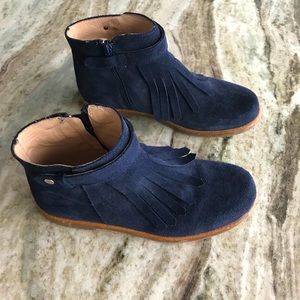 Jacadi Paris Suede Fringe Boot